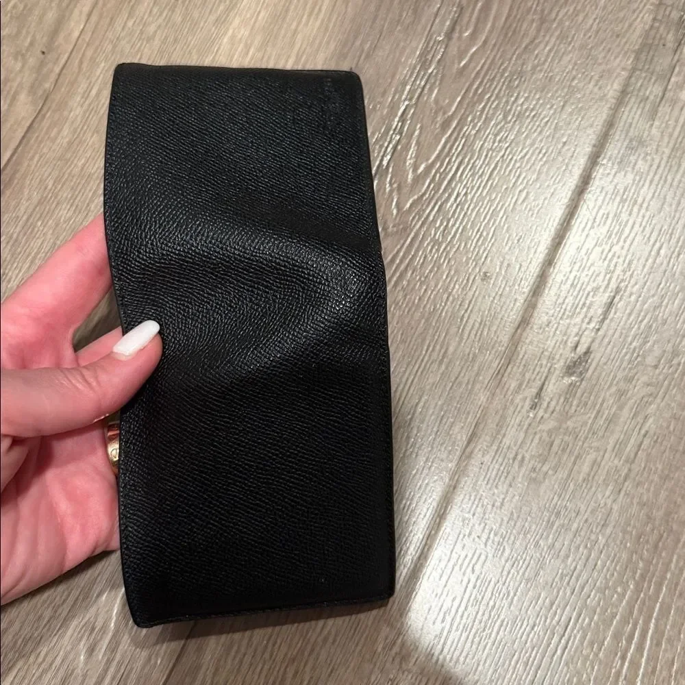 Coach Black Leather Wallet🎉Last Deal